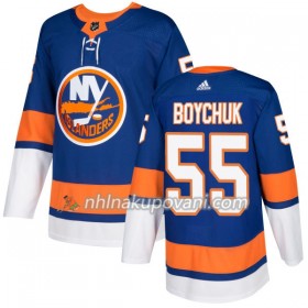 New York Islanders Dresy Johnny Boychuk 55 Adidas 2017-2018 Royal Authentic - Pánské